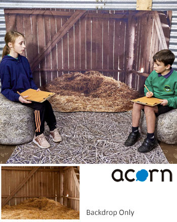 Acorn Barn Backdrop (1430 x 2000mm)