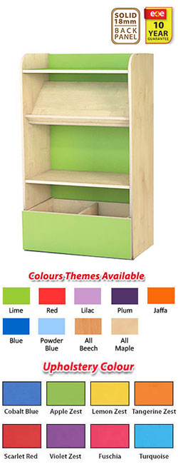 KubbyClass Display & Browse Bookcase Reading Unit