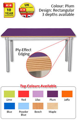 KubbyClass Rectangular Tables - 1500mm Length