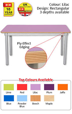 KubbyClass Rectangular Tables - 1800mm Length