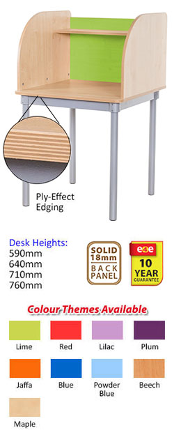 KubbyClass Curved Single Carrel