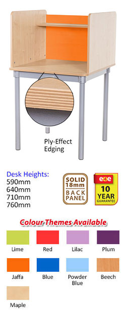 KubbyClass Square Single Carrel