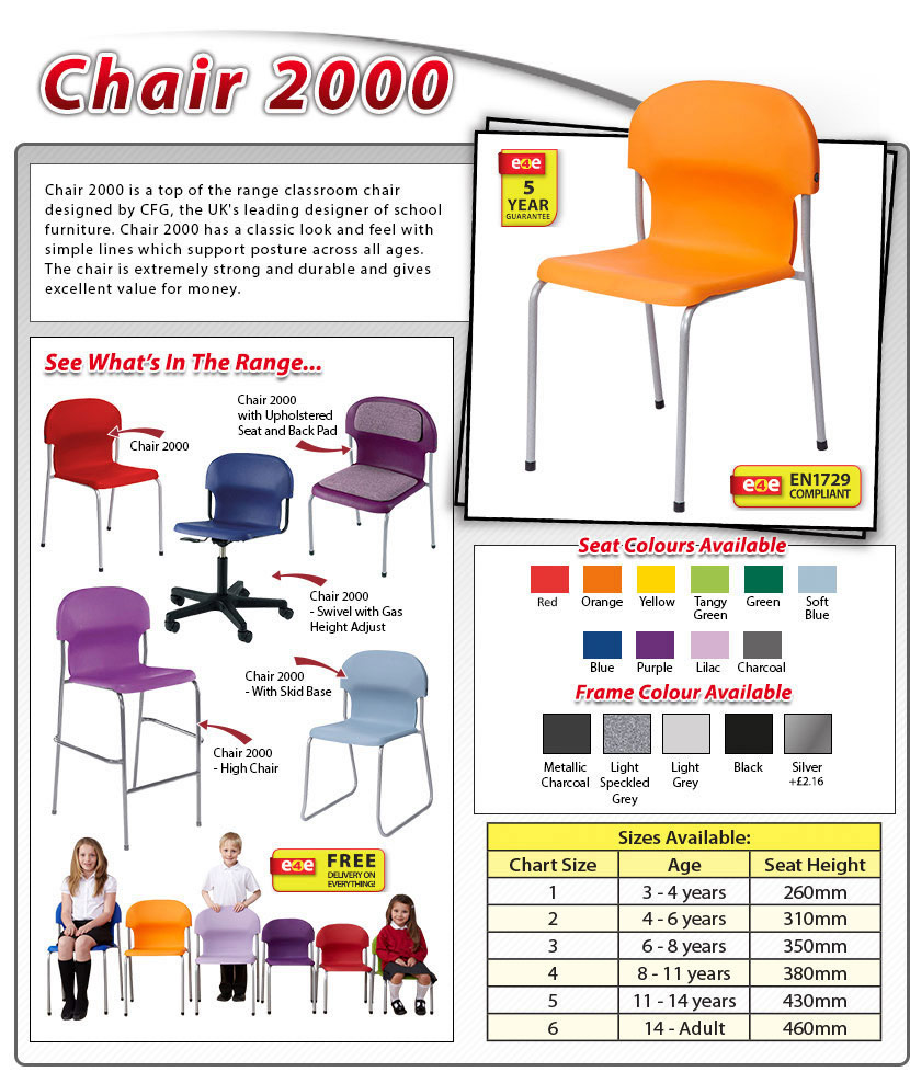 chair 2000 classroom chairs