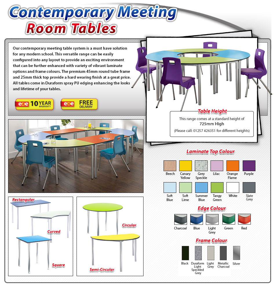 NEW Contemporary Tables FRAG