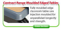 Contract Range Moulded Edge Classroom Tables
