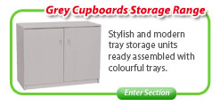 Grey Cupboards Storage Range