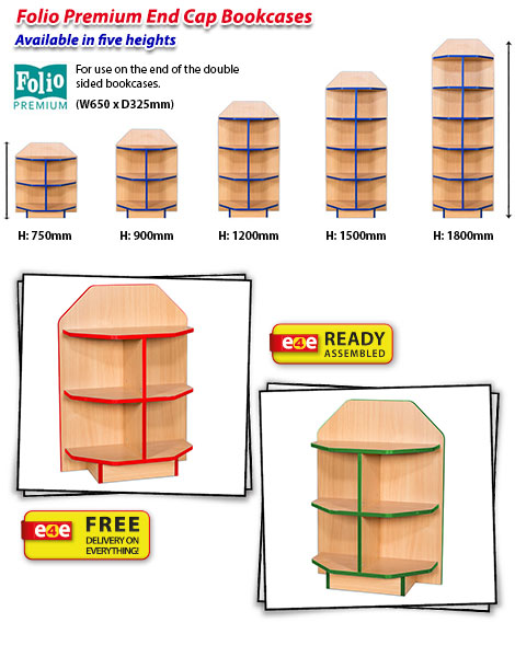 Folio End Cap Bookcase frag