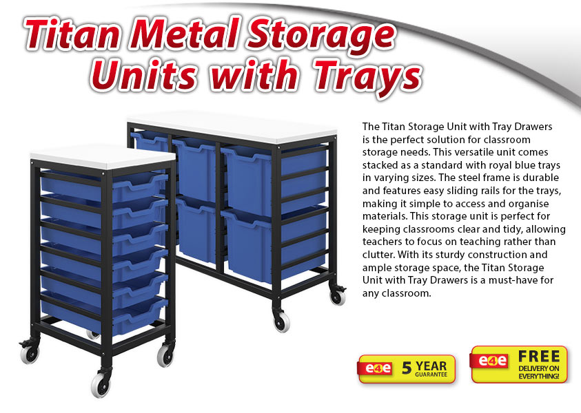 Titan metal storage graphic