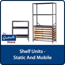 Shelf Units - Static And Mobile