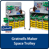 Gratnells MakerSpace Trolley