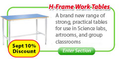 H-Frame Work Tables