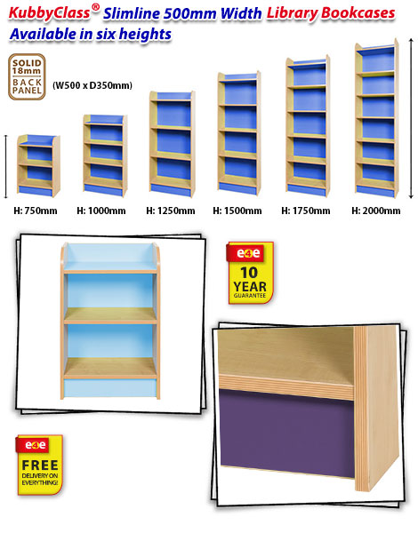 Slimline Bookcases