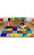 Rainbow Alphabet Carpet - 1.5m x 2m - view 3