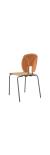 Hille SE Curve Chair With Wood Seat - view 2