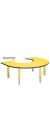 Height Adjustable Heavy Duty - Rainbow Shape Table - view 4