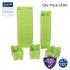 Gratnells SortED 80pc Small insert Jolly Lime Antimicrobial Pack - view 1
