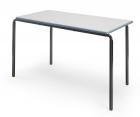 Contract Range Moulded Edge - Crush Bent Rectangular Classroom Table - 1200mm x 600mm - view 1