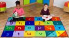 Rainbow Alphabet Carpet - view 1