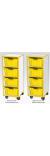 Jaz Storage Range - Single Width Deep Tray Units - view 3