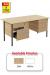 TC 5 Drawer Double Pedestal Desk  - view 1