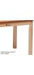 Square Melamine Top Wooden Table - 695 x 695mm - view 3