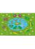 Frog And Butterfly Lifecycle Mat - 2m x 1.5m - view 2