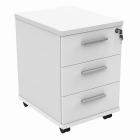 Mobile Under Desk Office Storage Unit - 3 Drawers - view 4