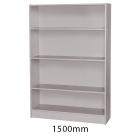 Sturdy Storage - Grey 1000mm Wide Bookcase - view 3
