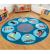 Yoga Position Carpet - 2m Diameter - view 2