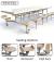 Primo Mobile Folding Table & Seating (White Gloss) - view 1