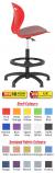 Origin Lotus Task Stool - Nylon Base/Glides with Upholstered Seatpad - view 1