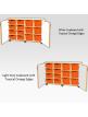 Jaz Storage Range - Quad Width Cupboard With Variety Trays - view 5