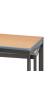 Contract Range Moulded Edge - Fully Welded Rectangular Classroom Table - 1200mm x 600mm - view 2