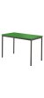 Contract Classroom Tables - Spiral Stacking Rectangular Table with Matching ABS Thermoplastic Edge - view 3