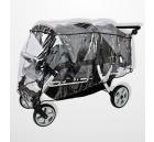 Familidoo Budget 6 Seater Stroller & Rain Cover (Holds 6 Passengers) - view 5