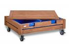 !!<<span style='font-size: 12px;'>>!!Outdoor Sandbox on Castors with 2 trays!!<</span>>!! - view 3