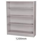Sturdy Storage - Grey 1000mm Wide Bookcase - view 2