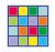 Rainbow Square Placement Carpet - 2m x 2m - view 3