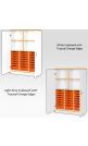 Jaz Storage Range - Triple Width Cupboard With Variety Trays And Open Storage - view 5