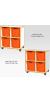 Jaz Storage Range - Double Width Jumbo Tray Units - view 6