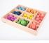 Rainbow Wooden Super Set & Wooden Sorting Tray (7 Way) - view 1