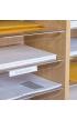 18 Space Pigeonhole Unit with Table - view 3