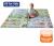 Small World Road Map Set 1 Indoor / Outdoor Carpets (Set of 4) - 1m x 1m Each - view 1