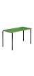 Contract Classroom Tables - Slide Stacking Rectangular Table with Bullnosed MDF Edge - view 3