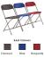 Titan Flat Back Folding Chair - view 1