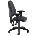 Calypso Ergo 2 Lever Office Chair with Lumbar Pump and Adjustable Arms - view 4