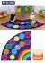 Rainbow Corner Placement Carpet - 2m x 2m - view 1