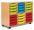 Storage Allsorts Unit with 24 Single Trays - view 1