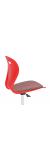 Origin Lotus Task Stool - Nylon Base/Glides with Upholstered Seatpad - view 2