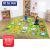 Zoo Conservation Large Square Placement Carpet - 3m x 3m - view 1